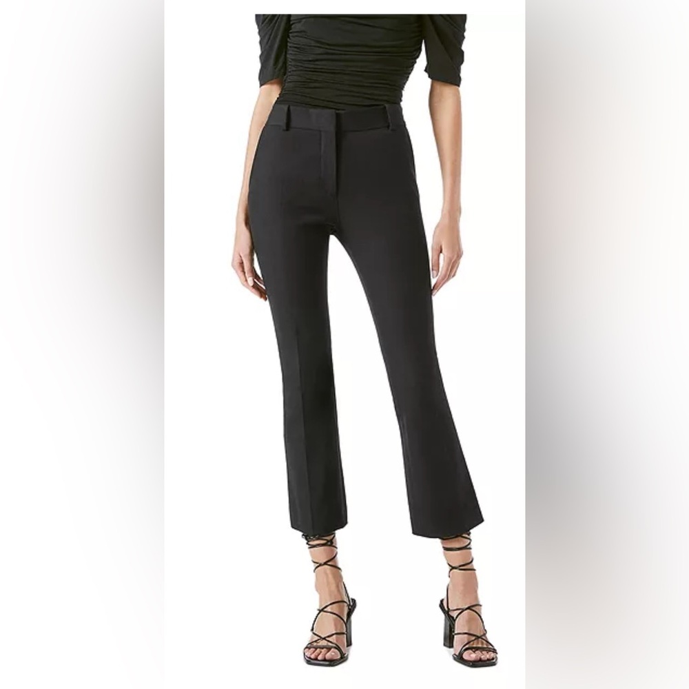 Frame Le Mini Boot Trouser Crop Flare Pants Sz 6 NWT $298